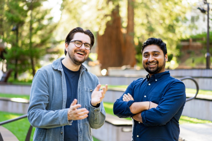 Smartpass co-founders Peter Luba and Dhruv Sringari